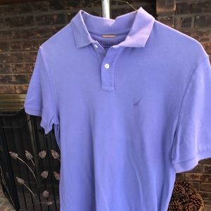 Nautical Men’s Purple Polo - M